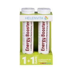 Helenvita Promo Energy Booster x2 20+20.eff.tbs - Συμπλήρωμα διατροφής για έξτρα ενέργεια και αντοχή