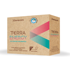 Genecom Terra Energy for rejuvenation 14.sachets - Συμπλήρωμα διατροφής που βοηθά στην παραγωγή ενέργειας