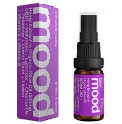 Kannabio Mood Relax & Dream Spray 500mg CBD 10ml - contains a rich mixture of valuable natural ingredients and vitamins that the body needs for a restful sleep