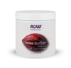 Now Cocoa Butter (100% Pure) 207ml - 100% pure cocoa butter, a natural moisturizer 