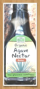 NOW Amber Agave Nectar 660gr - Natural liquid sweetener