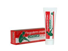 Ergopharm Flogoderm Capsicum Analgesic cream 125ml - Θερμαντική αναλγητική κρέμα 