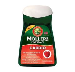 Moller's Omega-3 Cardio (high EPA&DHA) 60.caps - Μουρουνέλαιο και Ιχθυέλαιο 60 μαλακές κάψουλες