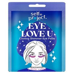 Inoplus Selfie Project Eyepads Eye Love U 2pcs - Eye pads, 2 pcs