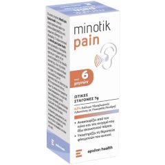 Epsilon Health Minotik Pain otic drops from 6m+ 7gr - Σταγόνες Αυτιού