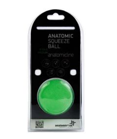 Anatomic Line Squeeze Ball (6104 / G) Firm 1.piece - Exercise ball green