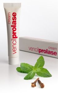 Vencil Prolase Cream 20ml - Κρέμα τοπικής εφαρμογής με αναισθητική και αναλγητική δράση