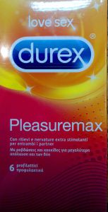 Durex Pleasuremax condoms 6 pcs - Condoms designed to maximize stimulation