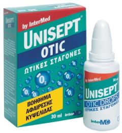 Intermed Unisept Otic Ear Drops 30ml - Ear drops for the effective and safely removal of the ear wax