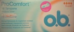 O.b. (OB) Pro Comfort Super tampons 16tampons - Tampons for high blood flow