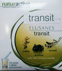 Naturactive Elusanes Transit 15sticks - Βελτίωση εντερικής κινητικότητας