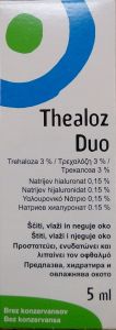 Thea Thealoz Duo col 5/10ml - Λιπαντικό & αναπλαστικό κολλύριο