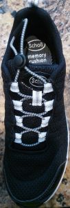 Scholl Wind Step Ultra Light Sneekers Black - Ανατομικά Αθλητικά Παπούτσια "Πανάλαφρα" Με Τεχνολογία Memory Cushion