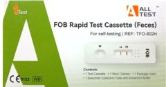 Hangzhou Alltest Fecal Occult Blood(FOB) Rapid Self Test 1.piece - Test εξέτασης κοπράνων απόκρυψης αίματος