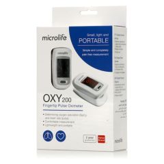 Microlife Oxy 200 Fingertip Pulse Oximeter 1.piece - Παλμικό Οξύμετρο