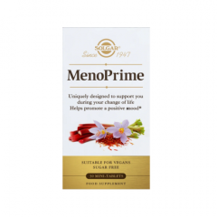 Solgar MenoPrime suitable for menopause symptoms 30.mini.tbs - Συμπλήρωμα με φυτικά εκχυλίσματα για τη διαχείριση των συμπτωμάτων της εμμηνόπαυσης