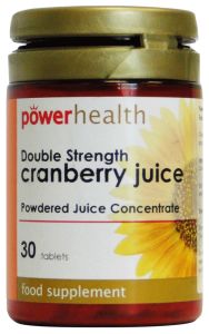 Power Health Double strength 4500mg Cranberry Juice 30tabs - Για την προστασία του ουροποιητικού