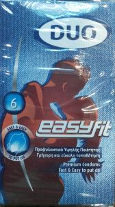 BDF Duo Easy Fit Condoms (6) - Condoms for quick & easy installation (6pcs)