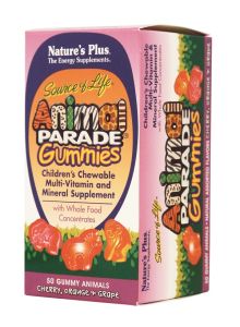 Nature's Plus Animal Parade Gummies multivitamins - Πολυβιταμινούχα ζωάκια σε μασώμενα ζελεδάκια