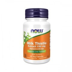 Now Foods Silymarin Milk Thistle Extract 150mg 60.caps - plant flavonoid with hepatoprotective properties