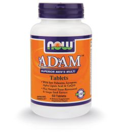 Now Adam Superior Men's Multivitamins 60tbs - Ειδική πολυβιταμίνη σχεδιασμένη για τον άνδρα