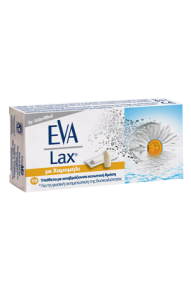 Intermed Eva Lax with chamomile 10supp - Ειδικά σχεδιασμένα πρωκτικά υπόθετα με αναβράζουσα δράση
