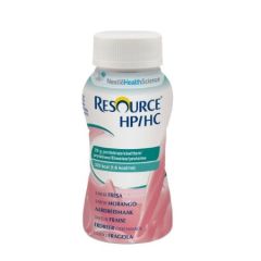 Nestle Resource HP/HC Oral Liquid Strawberry 200ml - Υπερπρωτεϊνικό & υπερθερμιδικό συμπλήρωμα διατροφής