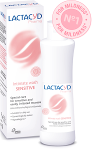 Omega Pharma Lactacyd Pharma Sensitive vag.lotion - απαλός καθαρισμός της ευαίσθητης περιοχής