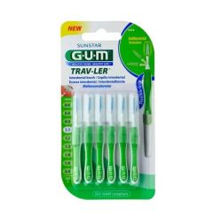 Gum Trav-Ler Tapered (1414) 1.1mm 6.pieces - μεσοδόντια βουρτσάκια