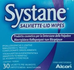 Alcon Systane Salviette Lid Wipes - Μαντηλάκια καθαρισμού των βλεφάρων