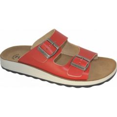 Interflot Anatomic Fly Flot Anatomical summer slippers (77G64 Red) 1.pair - Γυναικεία παντόφλα καλοκαιρινή