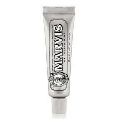 Marvis Whitening Mint Mini Toothpaste 10ml - Whitening toothpaste with a refreshing mint flavor in a practical travel package