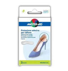 Master Aid Heel Adhesive Protective gel 2.pads - Αυτοκόλλητο Προστατευτικό Πτέρνας 2τμχ