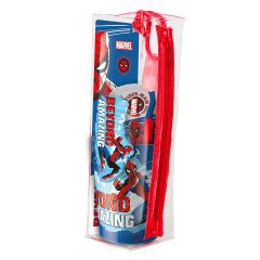 Mr.White Spider man Beyond amazing set toothbrush holder and toothbrush 1.pack - Παιδικό Σετ Οδοντόβουρτσα, Οδοντόκρεμα, Ποτήρι & Τσαντάκι, 75ml