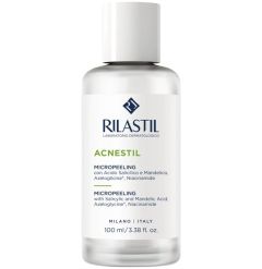 Rilastil Acnestil Micropeeling face & body lotion 100ml - Απολεπιστική Λοσιόν Προσώπου & Σώματος