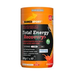 Namedsport Total Energy Recovery Powder Orange 400gr - designed to support the muscle recovery phase after an intense workout