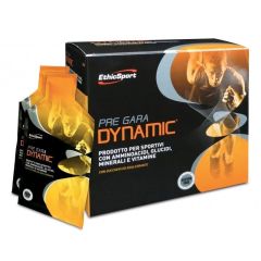 EthicSport Pre Gara Dynamic 20sachets x 15,3gr - optimize performance during combined aerobic-anaerobic sports