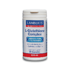Lamberts L-Glutathione Complex 60.caps - Υψηλής Ισχύος τριπεπτίδιο Γλουταθειόνης