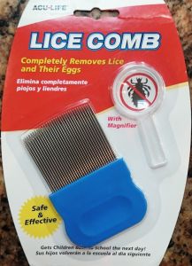 Health Enterprises Acu-Life Lice Comb 1pc - Comb and magnifier 5x in one pack