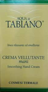 Aqua di Tabiano Crema Vellutante mani 100ml - Κρεμογαλάκτωμα φραγμού για ταλαιπωρημένα χέρια