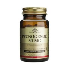 Solgar Pycnogenol 30mg 60veg.caps - Ισχυρότερο αντιοξειδωτικό από τη βιταμίνη C και την Ε