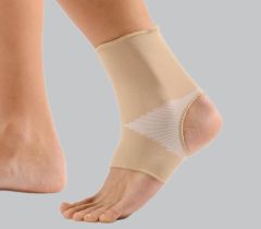Anatomic Line Ankle support elastic (6600) 1piece - Επιστραγαλίδα απλή από πλεκτό ελαστικό ύφασμα 