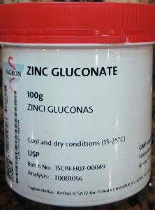 Zinc Gluconate (Zinci Gluconas) 100gr Europ.Pharm - Γλυκονικός Ψευδάργυρος