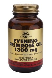 Solgar Evening Primrose Oil 1300mg 30softgels - Έλαιο νυχτολούλουδου για συμπτώματα εμμηνόπαυσης