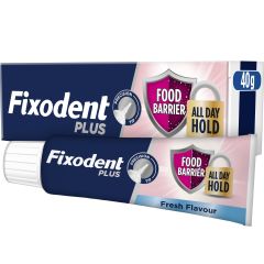 P&G Fixodent plus cream (Food Barrier) 40gr - The best technology against bad breath