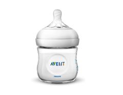 Philips Avent Natural Baby plastic (No BPA) bottle 120ml - The Natural bottle with the extra soft teat closely resembles the breast