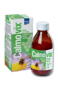 Intermed Calmovix cough syrup 125ml - Σιρόπι για το βήχα με Μέλι & Φυτικά εκχυλίσματα