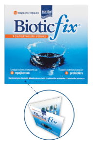 Intermed Biotic fix (Bioticfix) Probiotics 10caps - Τρόφιμο ειδικής διατροφής με 4 προβιοτικά