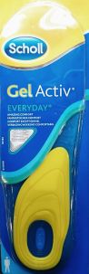 Scholl Gel Activ Everyday Insoles For Men 1 Pair - Male Comfy Insoles