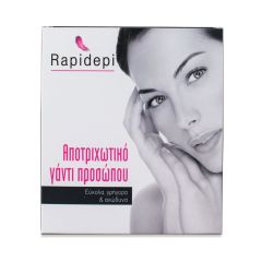 Vican Rapidepi facial depilatory glove 1pc - Packaging of 1 glove + 2 refills